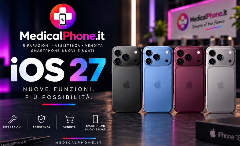 iOS 27 - MedicalPhone Spoleto, iPhone compatibili e aggiornamento