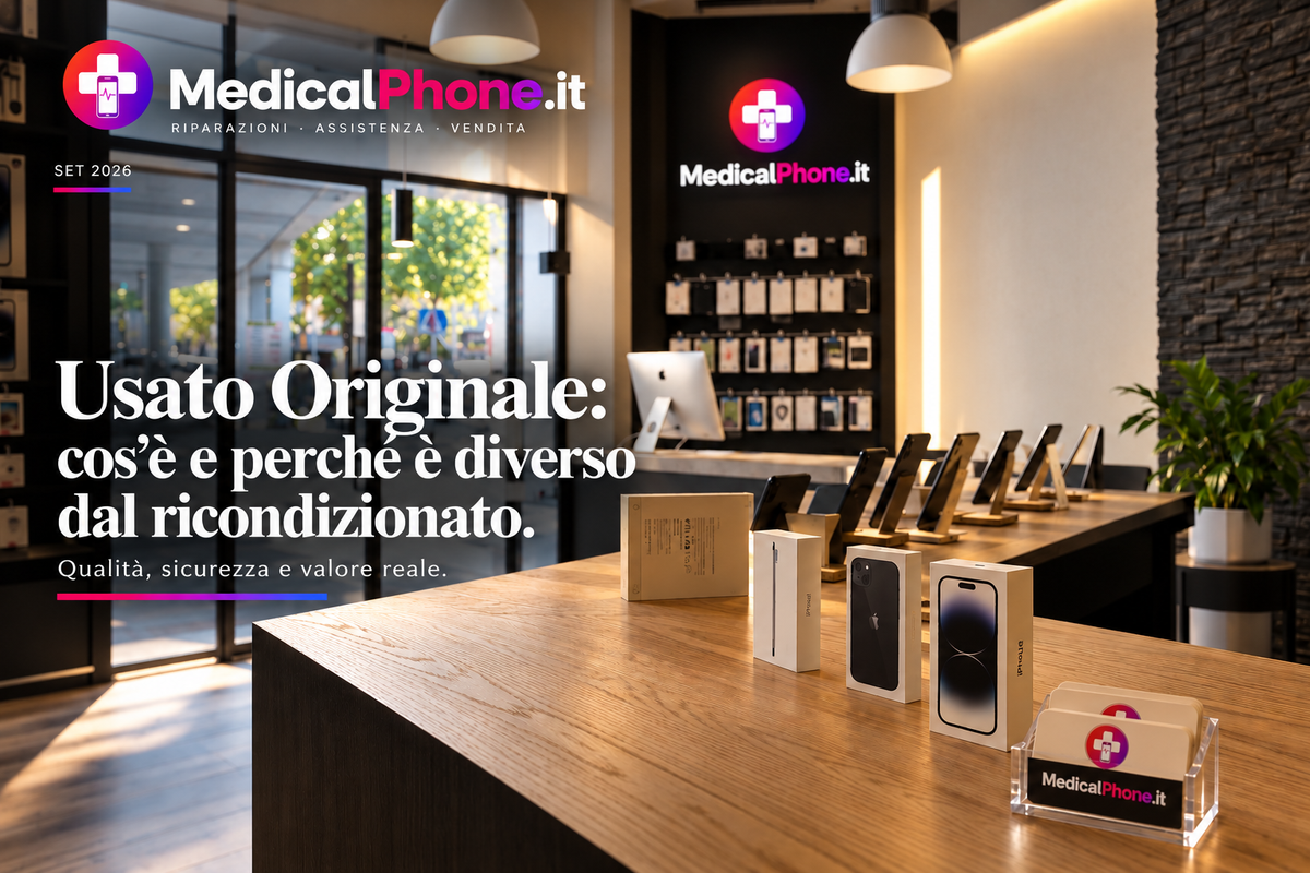 Usato Originale MedicalPhone: differenze rispetto a un iPhone ricondizionato