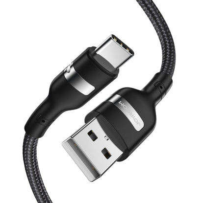 JOYROOM S-1230N7 Cavo dati a treccia di nylon USB-C e tipo-C serie Starlight 3A, lunghezza: 1,2 m