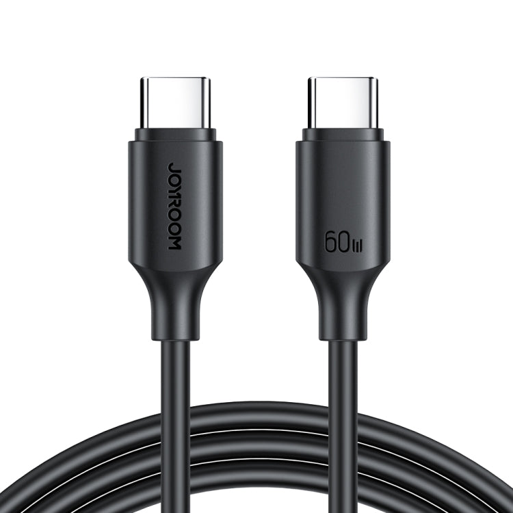 JOYROOM S-CC060A9 Cavo dati di ricarica rapida da USB-C/Type-C a USB-C/Type-C da 60 W, lunghezza: 1 m