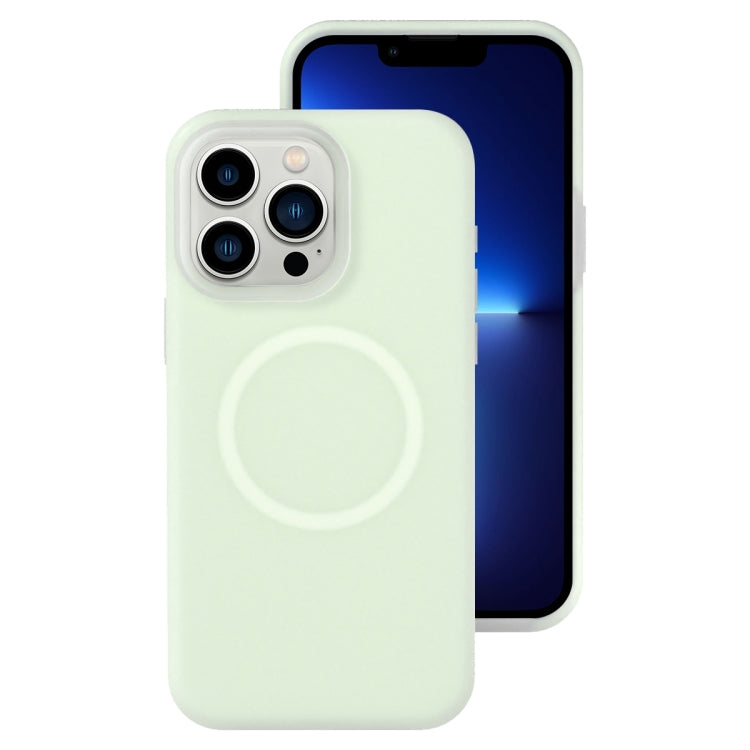 Custodia magnetica per telefono MagSafe in silicone liquido Jelly, For iPhone 13 Pro, For iPhone 13