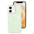 Custodia magnetica per telefono MagSafe in silicone liquido Jelly, For iPhone 12, For iPhone 12 Pro Max