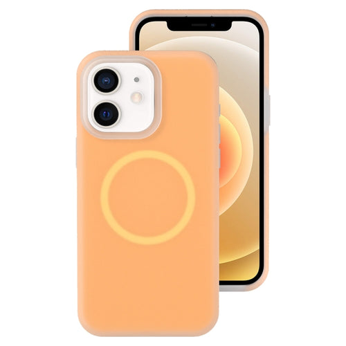 Custodia magnetica per telefono MagSafe in silicone liquido Jelly, For iPhone 12, For iPhone 12 Pro Max