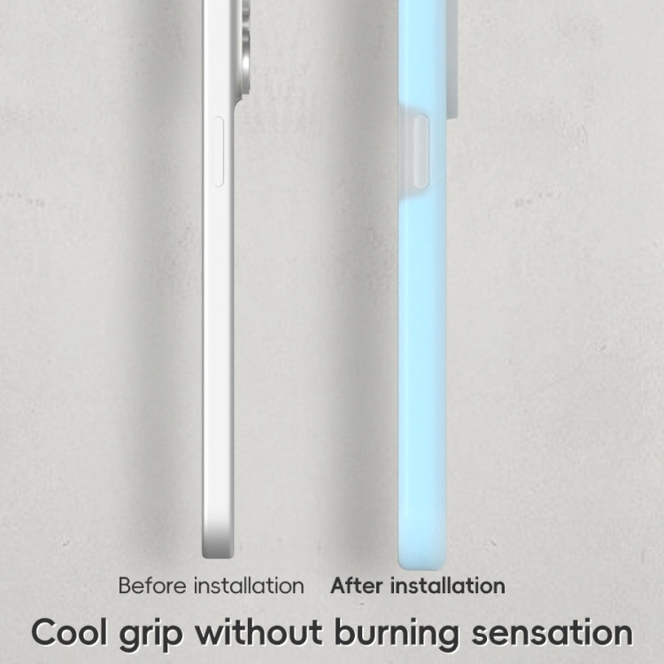 Custodia magnetica per telefono MagSafe in silicone liquido Jelly, For iPhone 13 Pro, For iPhone 13