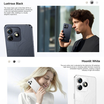 Ulefone Note 18 Pro, 6 GB + 256 GB, Face ID e impronta digitale laterale, 6,78 pollici Android 14 MediaTek Helio G91 MTK6769 Octa Core, rete: 4G, doppia SIM, OTG, NFC